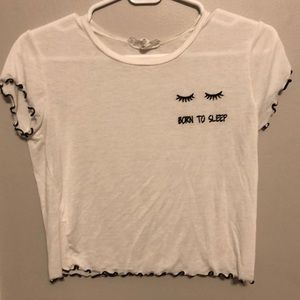 Born To Sleep sheer Top